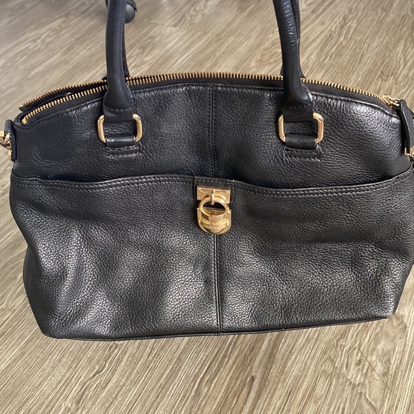 Calvin Klein Modena Leather Satchel - Picture 2 of 7